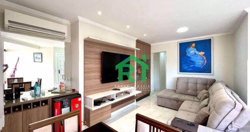 Apartamento à venda na Praia das Astúrias I Rocha Imóveis Guarujá.
