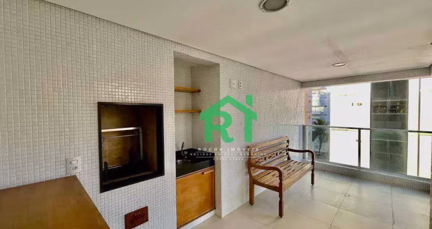 Apartamento beira mar, 3 dormitórios (1 suíte), 2 vagas, área de lazer, enseada, guarujá/sp