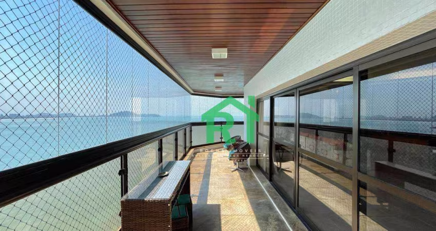 Apartamento FRENTE MAR, 4 dormitórios (suítes), 3 vagas, Jardim Astúrias - Guarujá/SP