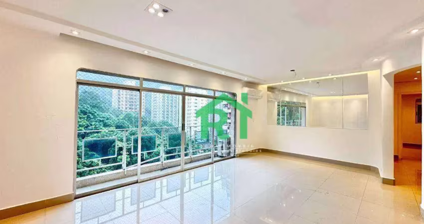 Apartamento reformado, 3 dormitórios (2 suítes), 2 vagas, lazer, pitangueiras, guarujá/sp.