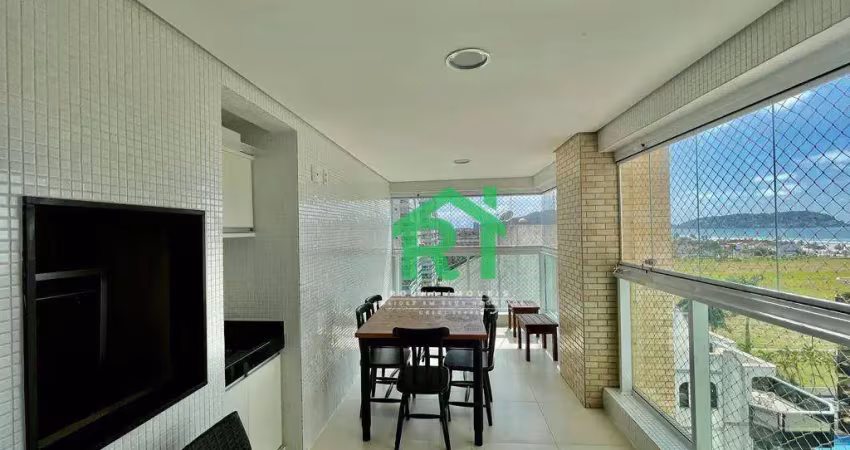 Apartamento beira mar, 3 dormitórios (1 suíte), 2 vagas, lazer, enseada, guarujá/sp
