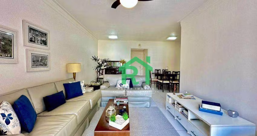 Apartamento reformado, 3 dormitórios (1 suíte), 2 vagas, Pitangueiras, Guarujá/SP.