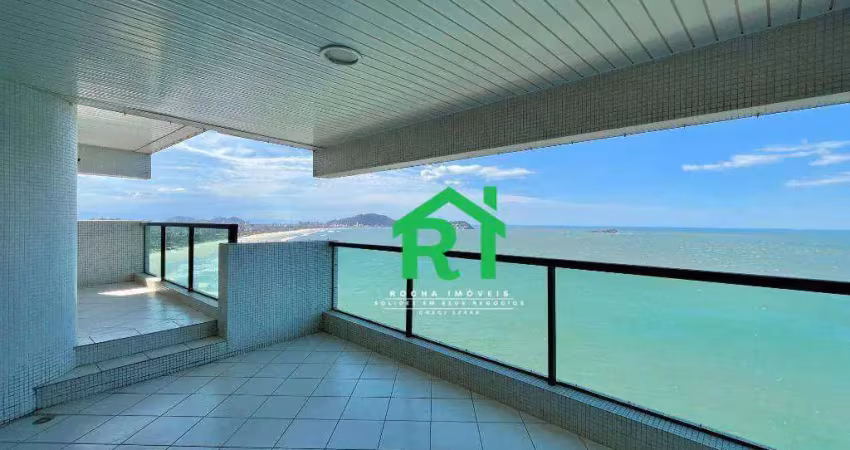 Apartamento frente mar com 3 quartos (3 suítes), 2 vagas e lazer à venda em pitangueiras, guarujá