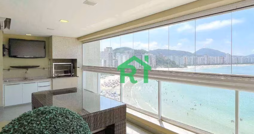 Apartamento à venda, 130 m² por r$ 1.800.000,00 - jardim astúrias - guarujá/sp