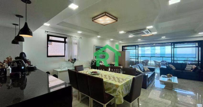 Apartamento Frente Mar, 4 Suítes, 2 vagas, Lazer, Jardim Astúrias - Guarujá/SP