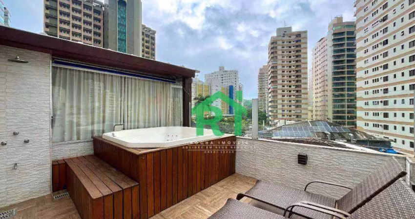 Cobertura á venda na Praia das Astúrias | Rocha Imóveis Guarujá