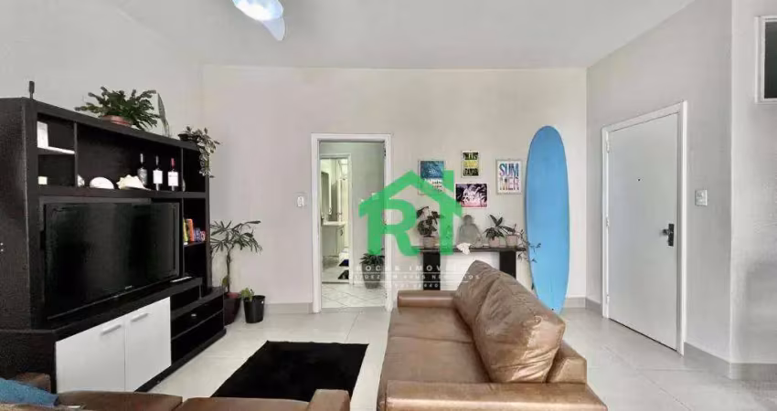 Apartamento 3 quartos, 1 vaga. Venda, 110m² R$520.000 - Pitangueiras - Guarujá/SP