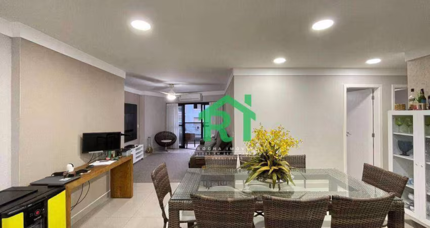 Apartamento com 4 dormitórios à venda, 160 m² por R$ 1.010.000,00 - Pitangueiras - Guarujá/SP