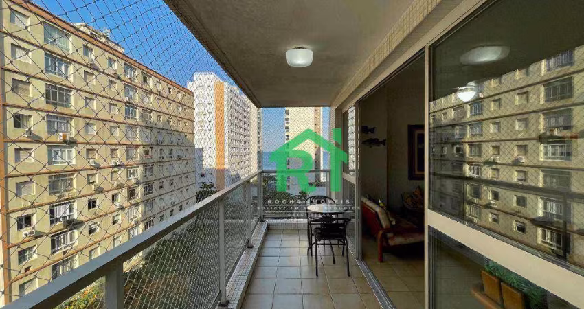 Apartamento com 3 dormitórios à venda, 120 m² por R$ 590.000,00 - Pitangueiras - Guarujá/SP