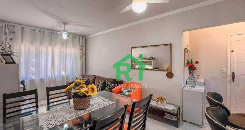 Apartamento com 2 dormitórios à venda, 70 m² por R$ 260.000,00 - Enseada - Guarujá/SP