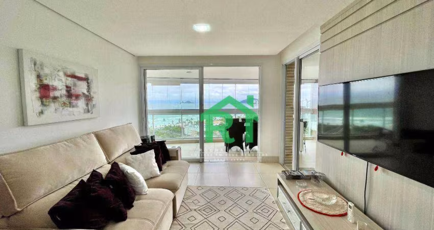 Apartamento com 3 dormitórios à venda, 140 m² por R$ 1.250.000 - Enseada - Guarujá/SP