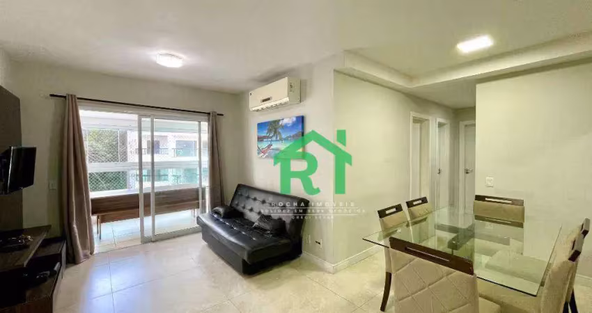 Apartamento com 2 quartos (1 suíte), lazer, 2 vagas i praia das astúrias i guarujá/sp