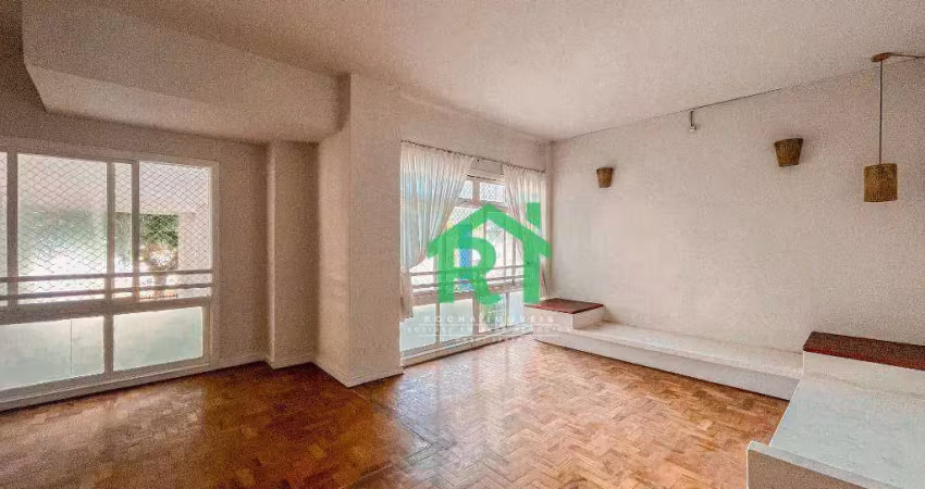 Apartamento frente mar, 2 dormitórios, pitangueiras, guarujá/sp