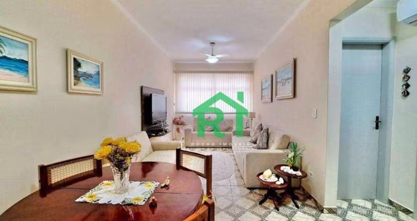 Apartamento com 2 dormitórios, 1 vaga, Astúrias, Guarujá/SP.