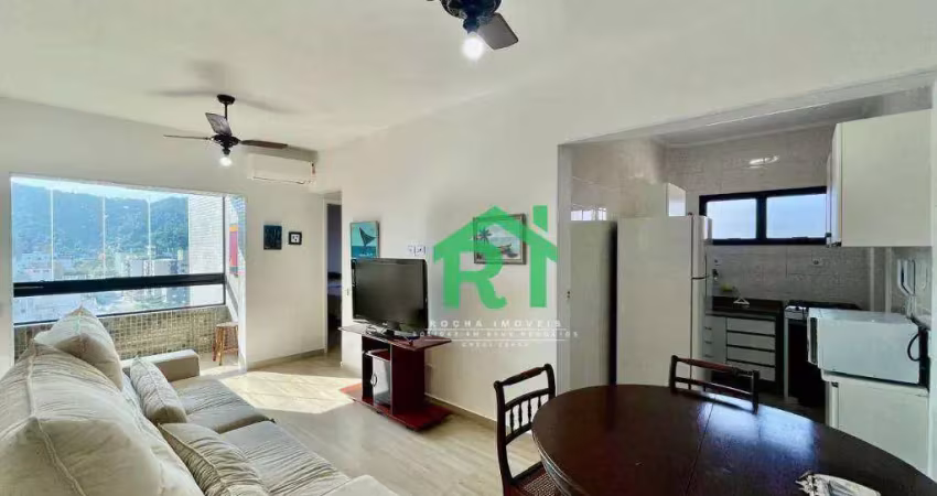 Apartamento vista-mar 2 quartos, 2 vagas, lazer. venda, 68m² r$460.000 - enseada - guarujá/sp