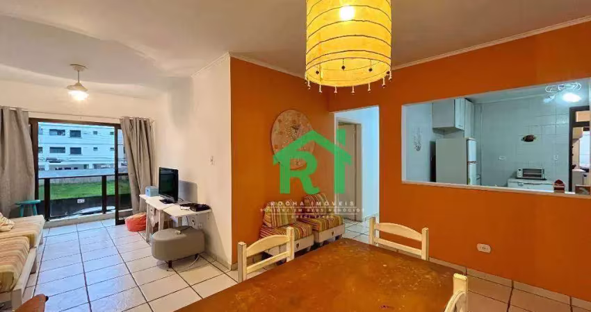 Apartamento com 3 quartos (2 suítes), 1 vaga, tombo, guarujá/sp