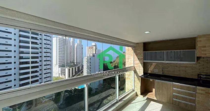 Apartamento com 2 dormitórios à venda, 88 m² por r$ 1.100.000,00 - jardim astúrias - guarujá/sp