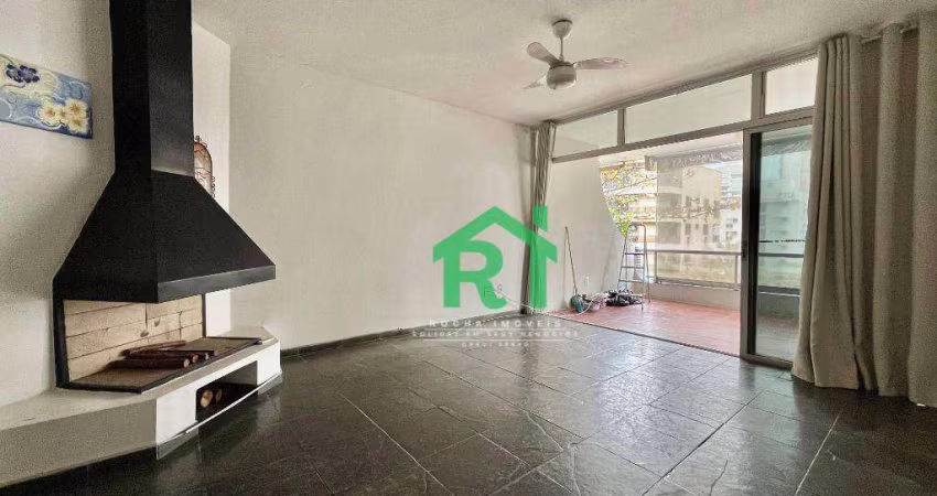 Apartamento com 3 dormitórios à venda, 120 m² por R$ 430.000,00 - Enseada - Guarujá/SP