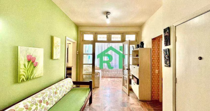 Apartamento com 2 dormitórios à venda, 75 m² por r$ 290.000,00 - enseada - guarujá/sp
