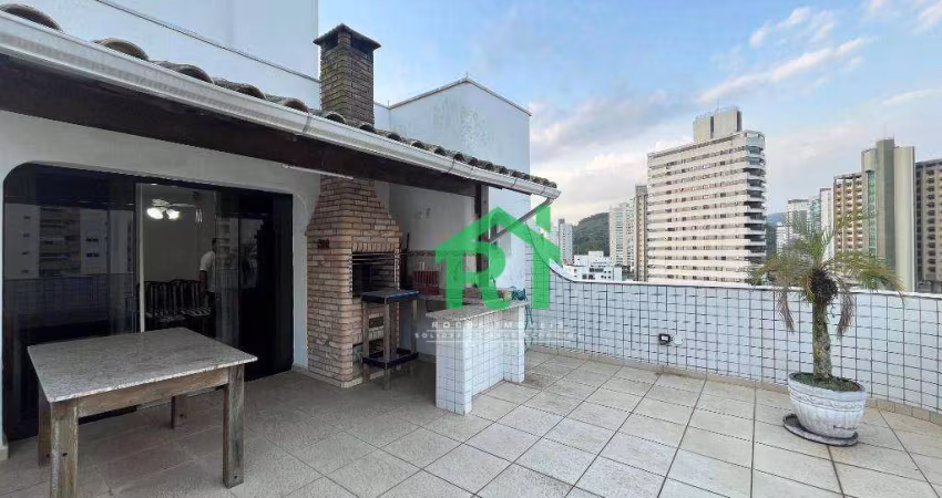 Cobertura Duplex, 2 Dormitórios (1 Suíte), Lazer Privativo, Jardim Astúrias, Guarujá/SP