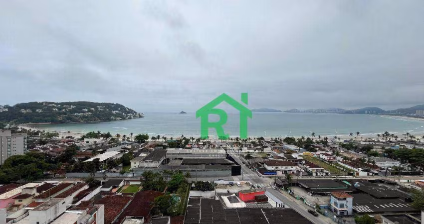 Apartamento Vista ao Mar, 2 Dormitórios (1 Suíte), 2 Vagas, Lazer, Enseada, Guarujá/SP