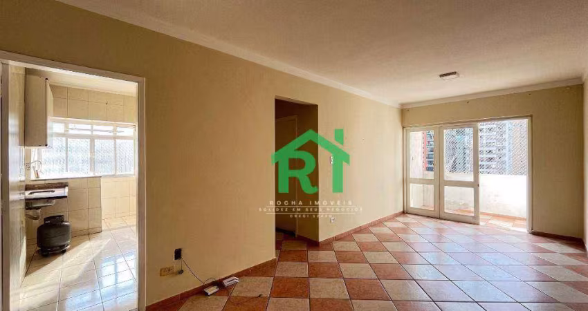 Apartamento com 1 dormitório, 60 m² - venda por R$ 350.000,00 ou aluguel por R$ 2.700,00/mês - Pitangueiras - Guarujá/SP
