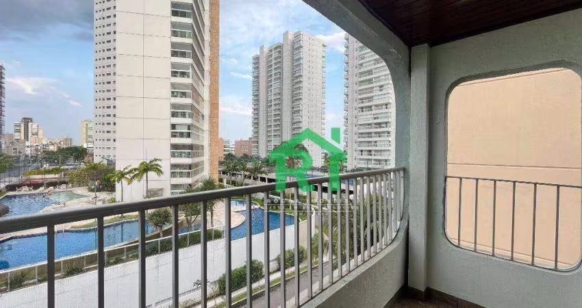 Apartamento com 3 dormitórios à venda, 90 m² por R$ 500.000 - Enseada - Guarujá/SP