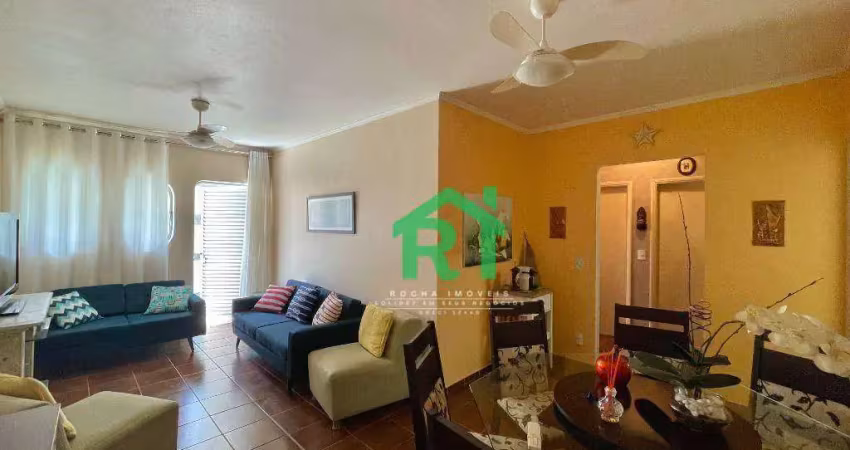 Apartamento Com Sacada, 2 Dormitórios, 1 Vaga, Tombo, Guarujá/SP