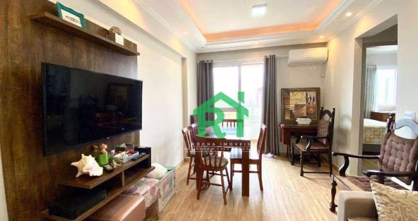 Apartamento com 2 dormitórios à venda, 65 m² por R$ 370.000,00 - Enseada - Guarujá/SP