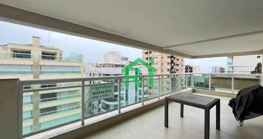 Apartamento Vista ao Mar, 3 Dormitórios (1 Suíte), 2 Vagas, Lazer, Enseada, Guarujá/SP