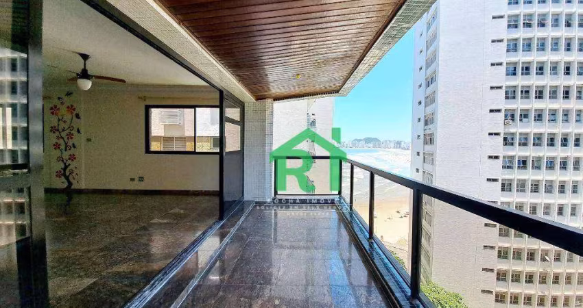 Apartamento com 4 dormitórios, 225 m² - venda por R$ 740.000,00 ou aluguel por R$ 7.000,00/mês - Pitangueiras - Guarujá/SP