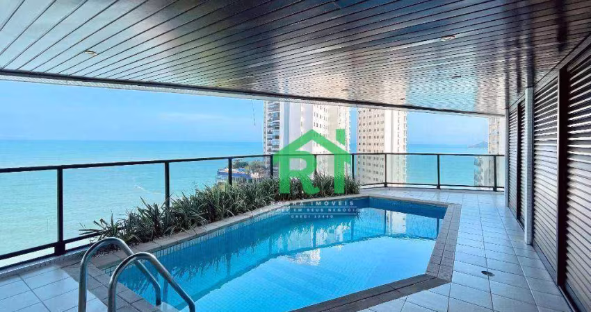Apartamento com 4 dormitórios à venda, 350 m² por R$ 4.400.000,00 - Jardim Astúrias - Guarujá/SP