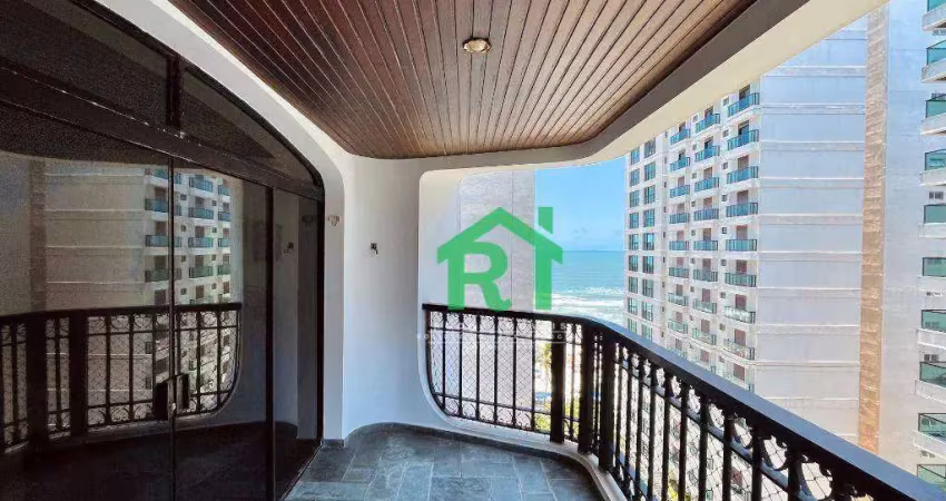 Apartamento com 3 dormitórios à venda, 136 m² por r$ 850.000,00 - pitangueiras - guarujá/sp
