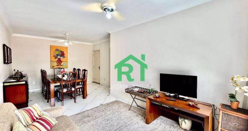 Apartamento com 3 dormitórios à venda, 100 m² por R$ 450.000,00 - Enseada - Guarujá/SP
