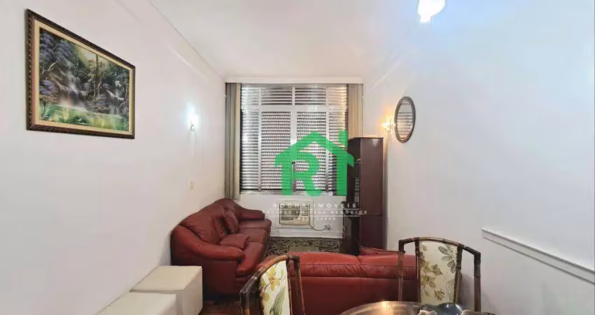 Oportunidade | apartamento beira mar, 2 dormitórios (1 suíte), 1 vaga, 60 m² por r$ 290.000 - pitangueiras - guarujá/sp