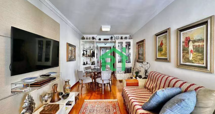 Apartamento reformado, 2 dormitórios (1 suíte), 2 vagas, Pitangueiras, Guarujá/SP.