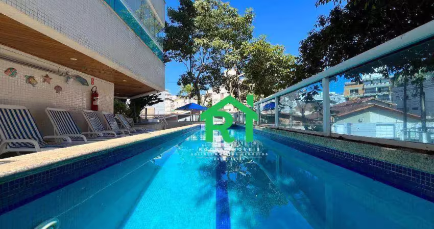Cobertura com 3 dormitórios à venda, 293 m² por R$ 1.010.000,00 - Tombo - Guarujá/SP