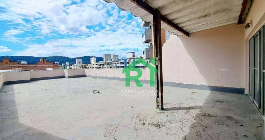 Penthouse com 4 dormitórios à venda, 160 m² por R$ 850.000,00 - Enseada - Guarujá/SP