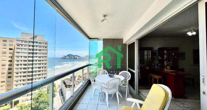 Apartamento com 3 dormitórios, 183 m² - venda por R$ 1.300.000,00 ou aluguel por R$ 8.000,00/mês - Pitangueiras - Guarujá/SP