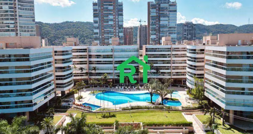 Apartamento à beira mar com 4 quartos (2 suítes), 4 vagas e lazer à venda em enseada, guarujá | rocha imóveis guarujá
