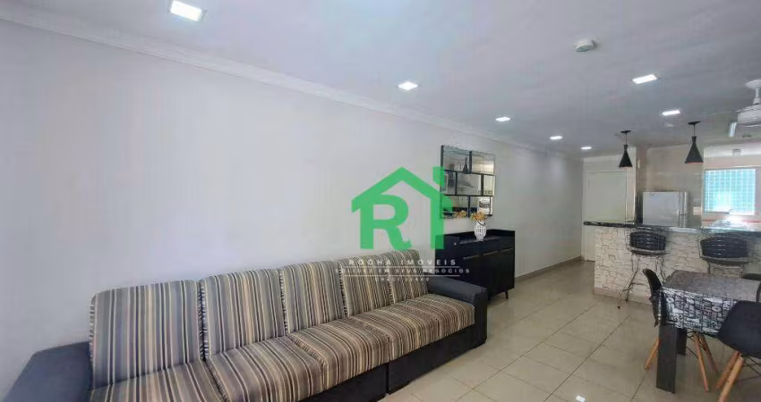 Apartamento com 3 dormitórios à venda, 100 m² por R$ 480.000,00 - Enseada - Guarujá/SP