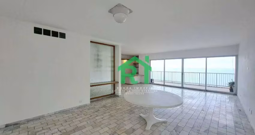 Apartamento com 4 dormitórios à venda, 250 m² por r$ 1.600.000,00 - pitangueiras - guarujá/sp