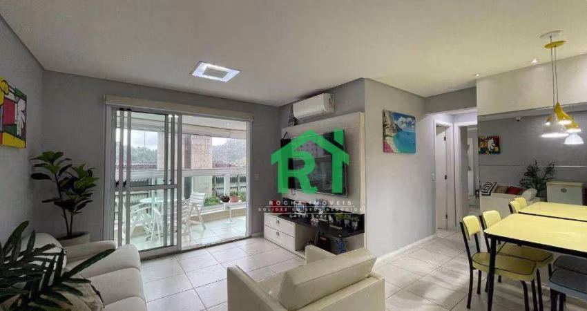 Apartamento com 2 dormitórios, 85 m² - venda por R$ 725.000 ou aluguel por R$ 5.000/mês - Pitangueiras - Guarujá/SP