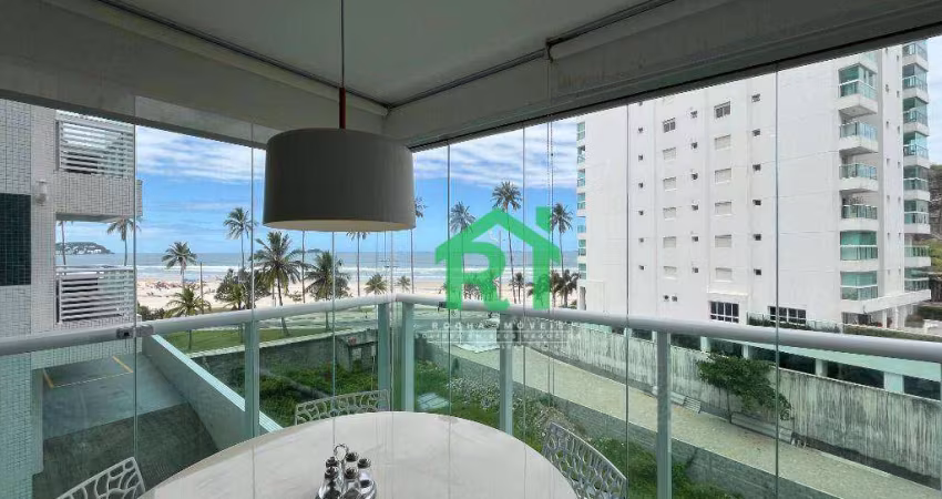 Apartamento com 3 dormitórios, 117 m² - venda por R$ 1.400.000,00 ou aluguel por R$ 10.000,00/mês - Enseada - Guarujá/SP