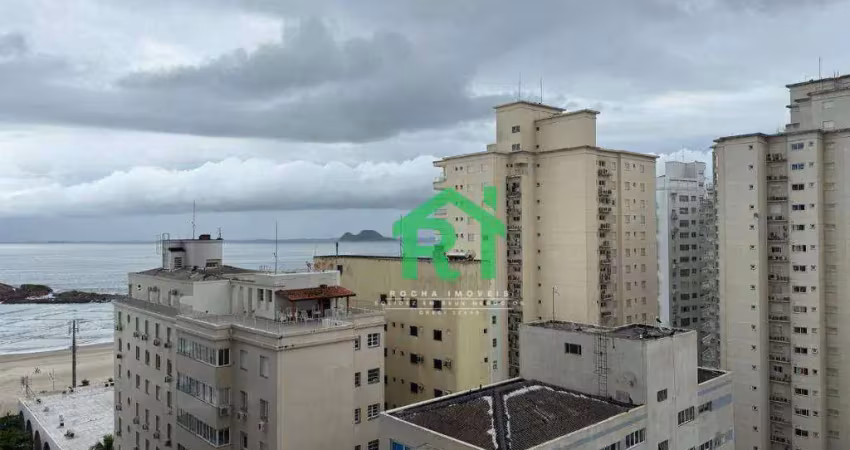 Apartamento com 2 dormitórios à venda, 90 m² por r$ 390.000,00 - pitangueiras - guarujá/sp