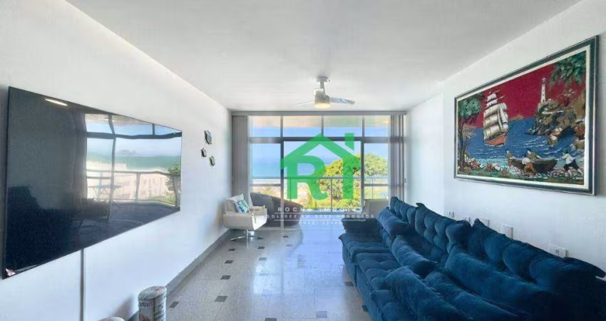 Apartamento à venda na Praia das Astúrias, 4 Quartos, 1 Vaga, Vista para o mar, Guarujá SP