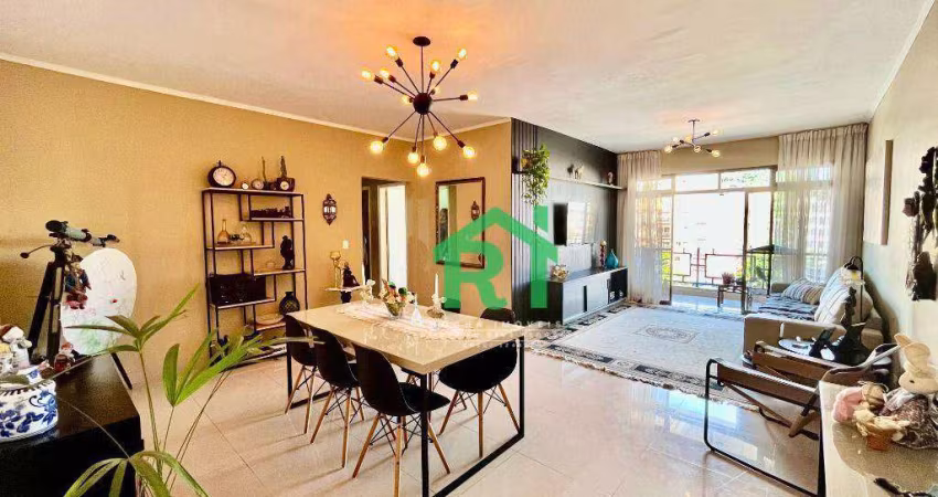 Apartamento com 3 dormitórios à venda, 125 m² por R$ 550.000 - Enseada - Guarujá/SP