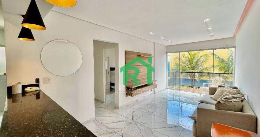 Apartamento com 2 dormitórios à venda, 75 m² por R$ 380.000 - Enseada - Guarujá/SP