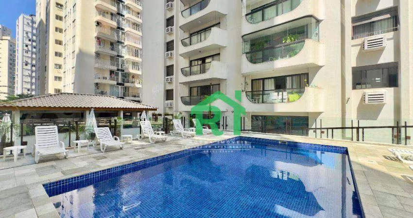 Apartamento à venda na Praia das Pitangueiras,3 Quartos, 2 Vagas, Guarujá SP.