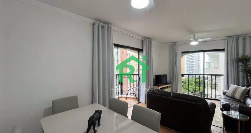 Apartamento com 3 quartos (1 suíte), 2 vagas, pitangueiras, guarujá/sp